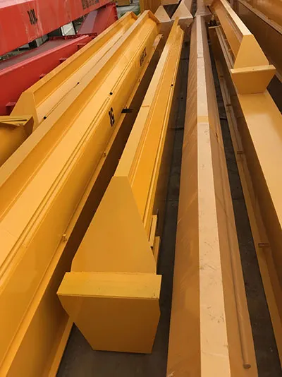 Fabricación de una puente grúa monorriel de 10 toneladas