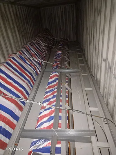Envío de puente grúa birriel de 3 toneladas