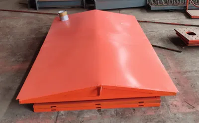 Proceso de fabricación de una grúa pórtico de 25 toneladas tras el pintado