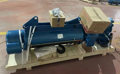 Polipasto Eléctrico de Cable a Prueba de Explosiones de 5 Toneladas, 24 m y 30 m Venta a México