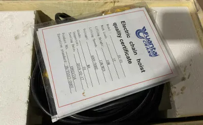 Fixed Electric Chain Hoist