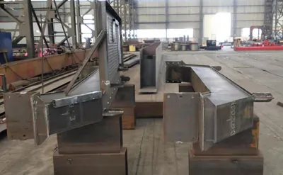 Production process of 5 ton explosion-proof double girder overhead crane