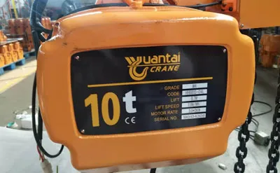 Grúa Pluma Giratoria Montada en Columna BZ de 10 Toneladas y 6m con Polipasto Eléctrico de Cadena Venta a México