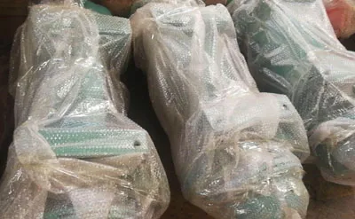 Packaging and Transportation of 5 ton explosion-proof double girder overhead crane