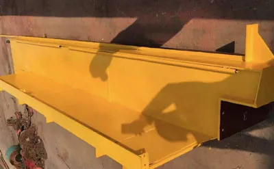 10 Ton 13.2 M H-4.2M Overhead Crane with Electric Wire Rope Hoist for sale to Oman