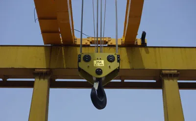 25 Ton 13.7 M H-5 M Double Girder Overhead Crane with European Style Electric Wire Rope Hoist for sale to Australia