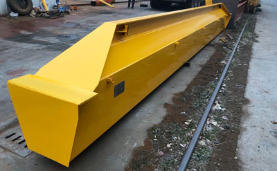 Puente Grúa Monorriel de 10 Toneladas y 8.7 M y H-18 M con MD Polipasto Eléctrico de Cable Venta a Colombia