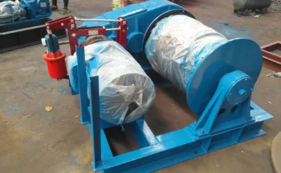 Embalaje y envío de un cabrestante eléctrico de 10 toneladas: