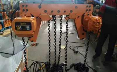 Grúa Pluma Giratoria Montada en Columna BZ de 10 Toneladas y 6m con Polipasto Eléctrico de Cadena Venta a México