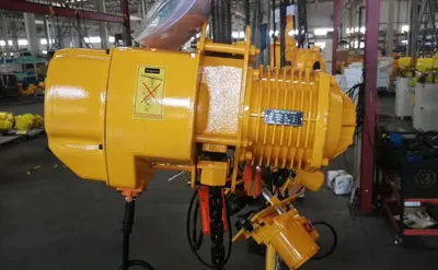 Polipasto Eléctrico de Cadena de 2,5 Toneladas (2500 kg) y 3,5 M con Carro Eléctrico a Venezuela