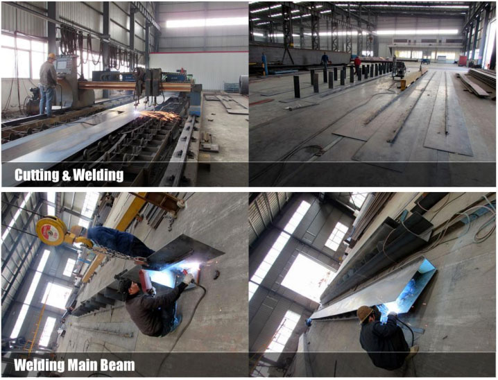 3 ton Overhead Crane Processing