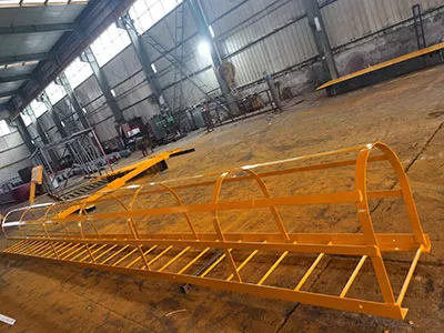 grúa pluma giratoria montada en columna de 15 toneladas
