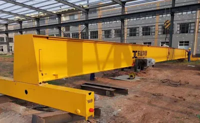 Российский клиент купить однобалочный мостовой кран 5 тонн 20м и H-18м европейского типа