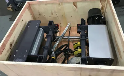 Envase de Grúa Viajera Monorriel de 6,3 Toneladas