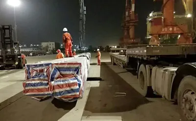 Envío de Grúa Viajera Monorriel de 6,3 Toneladas