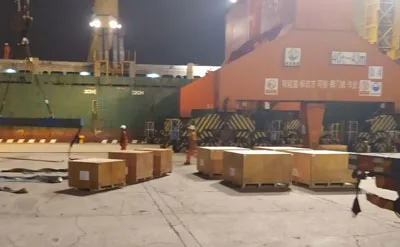 Envío de Grúa Viajera Monorriel de 6,3 Toneladas