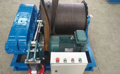 Cabrestante Eléctrico de 5 Toneladas y 300 Metros Venta a Estados Unidos