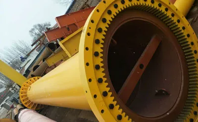 Grúa Pluma Giratoria Montada en Columna BZ de 10 Toneladas y 6m con Polipasto Eléctrico de Cadena Venta a México