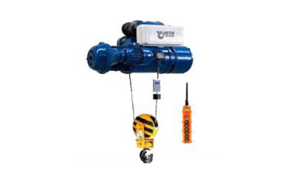 Double speed wire rope electric hoist