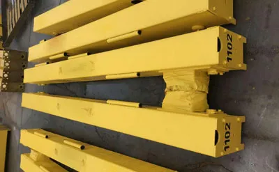 Producción de Puente Grúa Monorriel de 5 Toneladas