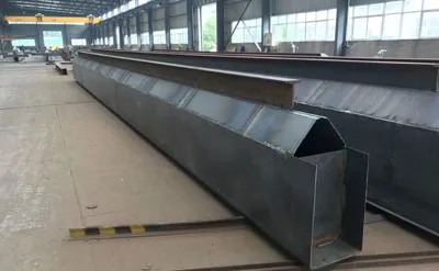 Fabricación de una puente grúa monorriel de 10 toneladas