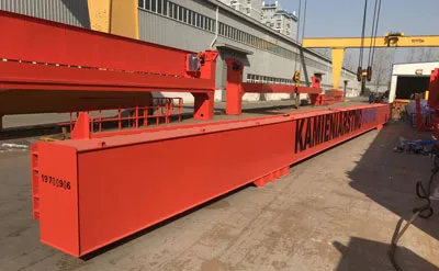 Grúa Pórtico de 25 Toneladas 12M y H-9M con Polipasto Eléctrico de Cable tipo Europeo Venta a Argentina