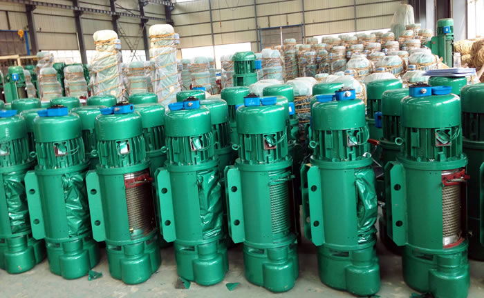 Polipasto eléctrico de cable