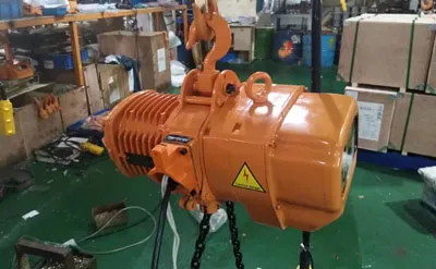 0.5 Ton 3M Electric Chain Hoist with Electric Trolley for Sale to Australia