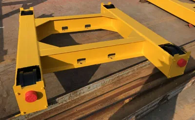 10 Ton 13.2 M H-4.2M Overhead Crane with Electric Wire Rope Hoist for sale to Oman