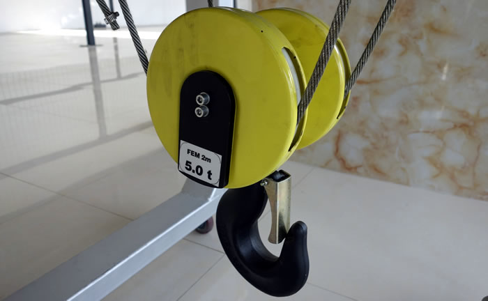 Polipasto eléctrico de altura reducida serie NDH para grúa de una sola viga