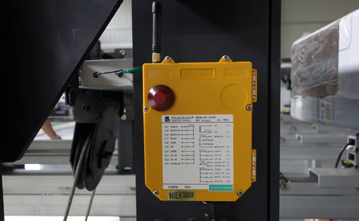 Polipasto eléctrico de altura reducida serie ND para grúa de una sola viga