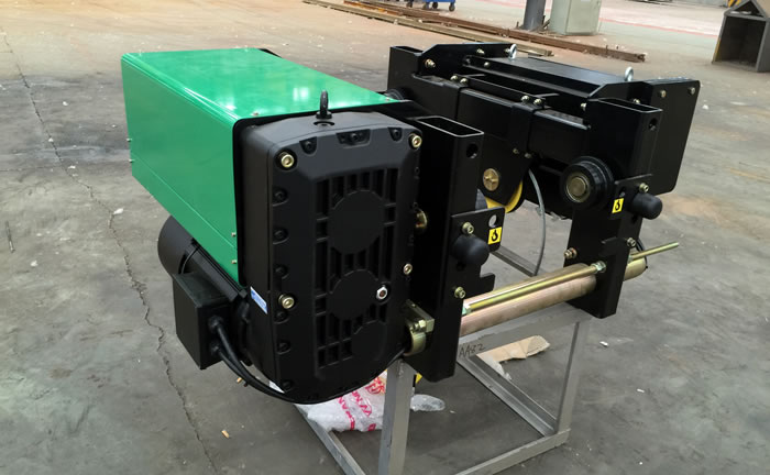 Grúa pórtico con polipasto de una viga serie NMH