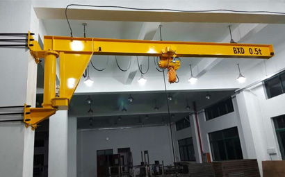 Grúa giratoria de pared serie BX